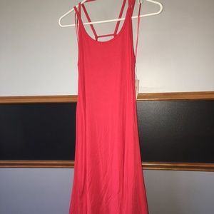 Francesca's NWT Red Strappy back dress